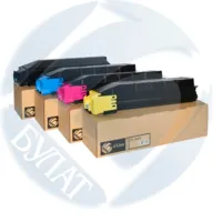 Тонер-картридж Kyocera FS-C8600/C8650 TK-8600 (20k) Y БУЛАТ s-Line